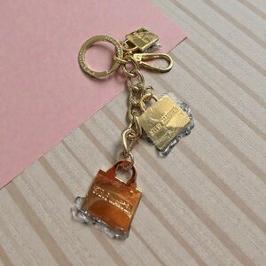 Gold Keychain with Steve Madden Charms